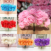 12 Heads Real Touch Rose Artificial Fake Flowers Plants Bouquet Bridal Party Wedding Home Decor