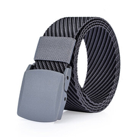 125CM Men Nylon Belt Resin Buckle Outdoor Sport Military Tactical Durable Pants Strip