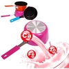 12cm Flat-bottomed Non-stick Mini Milk Pot Kitchen Cooking Pot Baby Food Supplies