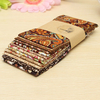 12PCS Coffee Series Cotton Patchwork Fabric DIY Quilting Cloth