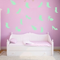 12PCS Luminous Fluorescent Girl