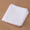 12pcs Men Women Plain White Cotton Handkerchiefs Solid Wedding Hankies