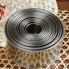 12pcs/set Stainless Steel Round Smooth Buscuit Mould Cookie Cutters Vegetables Cutters