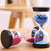 1/3/5/10/15/30 Minutes Sandglass Hourglass Kitchen Timer Clock Children Learning Timer Table Deco