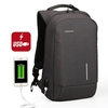 13.6/15.6 Inch Nylon Water-resistant Backpack For Men