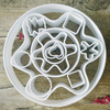 13Pcs Mixed Shape Plastic Cake Fondant Mold Cake Cookies Cutter Fruits Vegetable Slicer