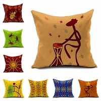 14 Styles Bohemian Folk-custom Pillow Case Cotton Linen Velvet Cushion Cover Bags Home Car Decor