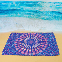 148x210cm Bohemian Style Tapestry Beach Yoga Towel Mandala Rectangle Bed Sheet Silk Scaf