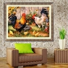 14x18 Inches 5D Diamond Painting Garden Chicken Coop Cross Stitch Home Decor