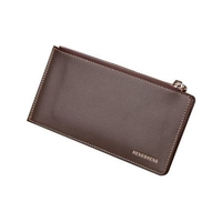 15 Card Holders Vintage Genuine Leather Coin Bag Casual Wallet For Men