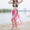 150CM Women Round Shape Scarf Thin Chiffon Beach Towel Travel Visor Shawl Yoga Towel