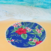 150x150cm Koala Beach Towel Round Coconut Tree Juice Yoga Towel Tassel Shawl