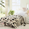150x200cm Flannel Coral Diamond Blanket Bedding Sheet Winter Quilt Flat Full Size