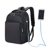 15/15.6 Inch Nylon Backpack With USB Charging Port Casual Multi-pocket Laptop Bag For Men