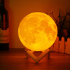 15cm 3D Magical Two Tone Moon Lamp