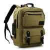 15inch Laptop Backpack Military Bag Men Travel Canvas Retro Shoulder Bag Student Backpack Rucksack