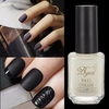 15ml Super Matte Surface Oil Nail Gel Polish Transparent Frosted Top Coat
