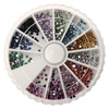 1.5mm Acrylic Nail Art DIY Rhinestones Decoration UV Gel Stickers