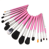 15Pcs Professional Makeup Brushes Cosmetic Eye Shadow Powder Foundation Brush Set