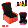 16 bottles Portable Essential Oil Storage Bags Carrying Case Soft Oil Bottle Bag Storage Shelves Bin