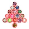 16 Pots Mix Colors Glitter Powder UV Gel Builder Nail Art Decoration Set