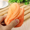 16X9X3CM Kawaii Squishy Simulation Triangular Bread Fun Toys Soft Decoration