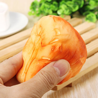 17x8x5CM Kawaii Squishy Simulation Conch Bread Fun Toys Soft Decoration
