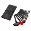 18 Pcs Professional Portable Makeup Cosmetic Brush Set With Leather Case