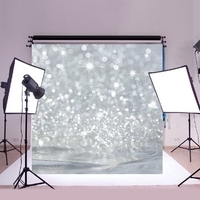 180x180cm Silver Light Shadow Vinyl Photo Backdrops Home Deco Wall Hanging