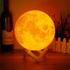 18cm Touch Sensor 3D Moon Lamp USB Color Changing