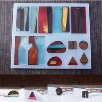 1pc DIY Pendant Silicone Jewelry Making Multi Shaped Mold