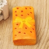 1PC Soft Squishy Toy Cute Sesame Cake Bread Phone Charm Strap