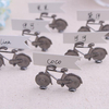 1Pcs Bicycle Shape Name Number Table Place Card Holder Bike Pattern Wedding Party Favor