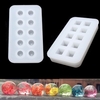 1pcs DIY Spherical Crystal Ball Square Jewelry Silicone Mold
