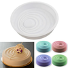 1PCS Silicone Non-Stick Vague Circular Corrugated Shaped Cake Mold For Desserts