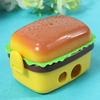 2 Hole Hamburger Pencil sharpener Eraser School Stationery