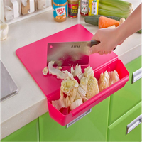 2 in 1 Thickened Antibacteria Cutting Board Collecting Board Kitchen Tool