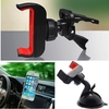 2-in-1 Windshield Air Vent Universal 360 Degree Rotatable Car Holder for Smartphone