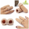 2 Pcs Gel Fabric-Covered Toes Fingers Tube Bunion Protector Calluses Corns