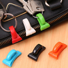 2 Pcs Plastic Mini Anti-lost Hook Within The Bag Cute Creative Key Storage Holder Rack