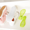 2 Psc Shoe Rack Holder Organizer Stretcher Shoe Storage Shelf Home Deco ABS Adjustable Shoe Rack