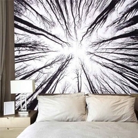 200 X 145 cm Trees Indian Mandala Tapestry Wall Hanging Beach Towel Bedspread Blanket