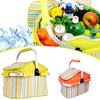 20L Outdoor Pinic Insulation Bag BBQ Lunch Food Storage Ice Pack Foldable Thermal Fresh Preservation