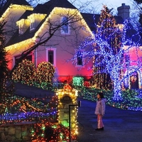 20M 200 LED Solar Powered Copper Wire String Fairy Light Party Home Decor