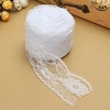20m x 60mm Vintage White Lace Ribbon Wedding Bridal Edge Trim Sewing Craft DIY Decoractions