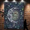 210*150CM Indian Mandala Wall Hanging Tapestry Bohemian Bedspread Throw Mat Dorm Cover