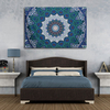 210x145CM Blue Vintage Indian Tapestry Bedspread Blanket Wall Hanging Throw Mat Home Decor