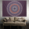 215x140cm Indian Tapestry Wall Hanging Hippie Elephant Mandala Bedspread Ethnic Throw Art