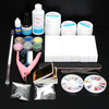 220V 36W Nail Art Set UV Gel Lamp Cuticle File Tips Kit