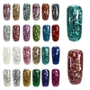 24 Colors Shining Diamond Extend UV Gel Extension Nail Art Glue Manicure